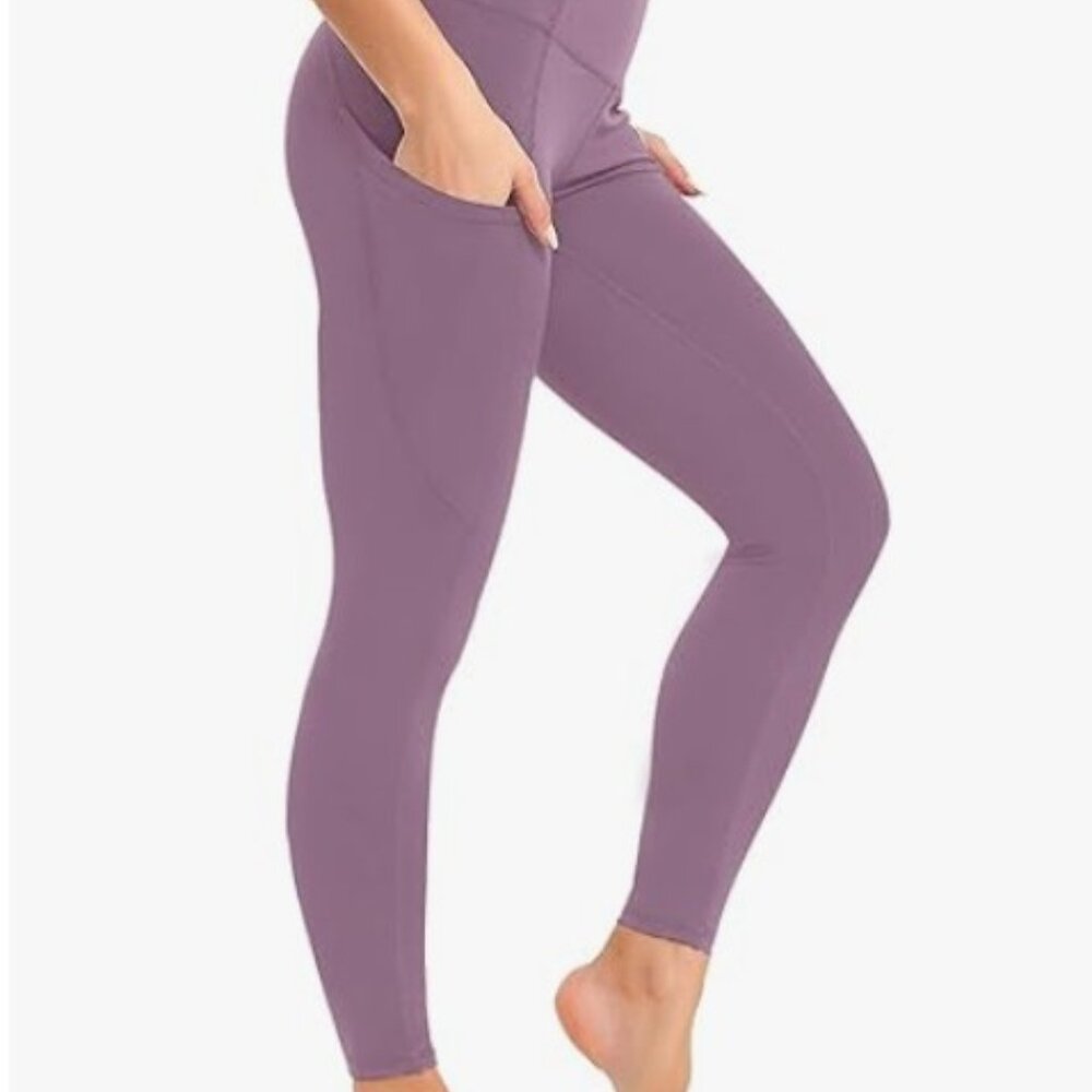 SP3LOPS Yoga Pants w/ Pockets, Women size M, High Waisted - LIKE NEW